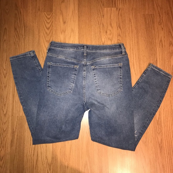 Free people busted knee denim skinny jeans - Picture 8 of 8